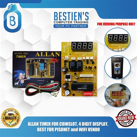 allan coin slot timer